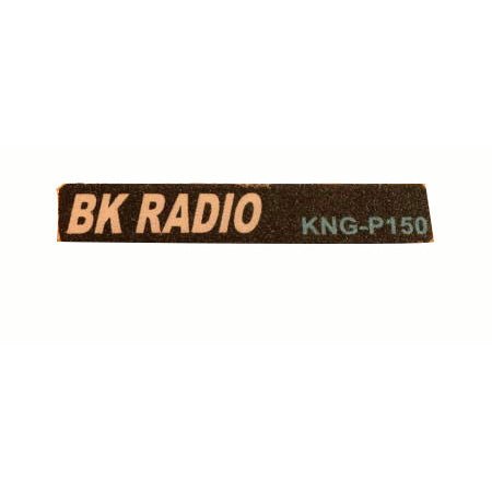 Name Plate Inlay Sticker for KNG-P150 Series Radios