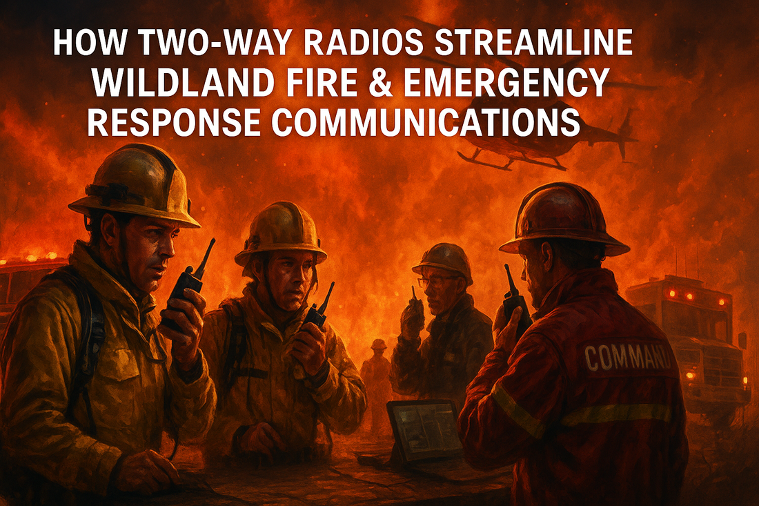 How Two-Way Radios Streamline Wildland Fire & Emergency Response Communications