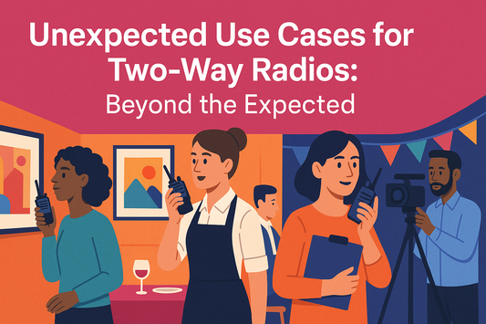 Unexpected Use Cases for Two-Way Radios: Beyond the Expected
