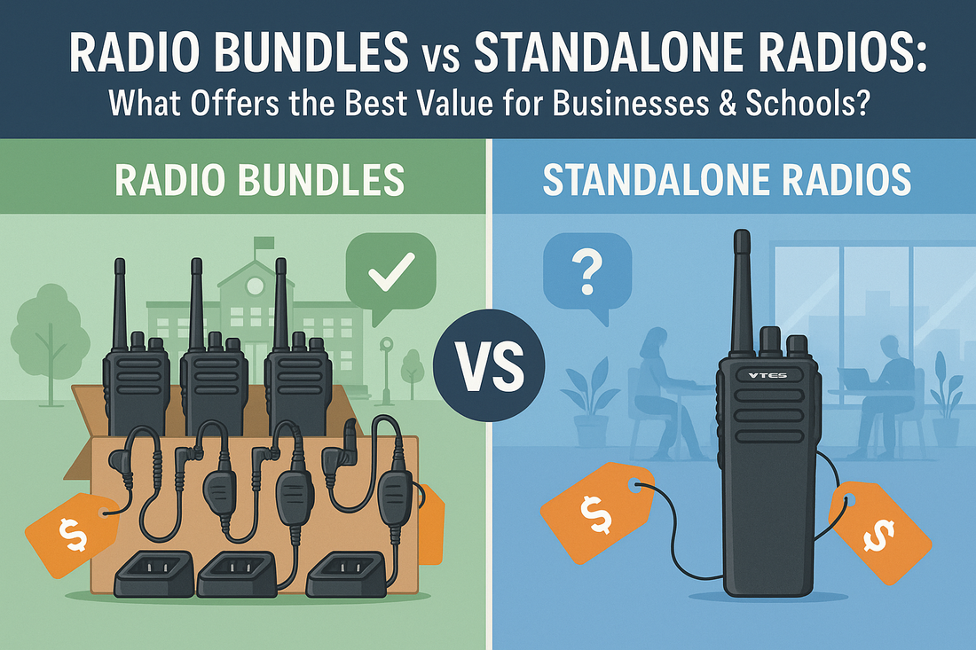 Radio Bundles vs Standalone Radios: What Offers the Best Value for Businesses & Schools?
