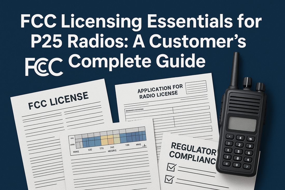 FCC Licensing Essentials for P25 Radios: A Customer’s Complete Guide