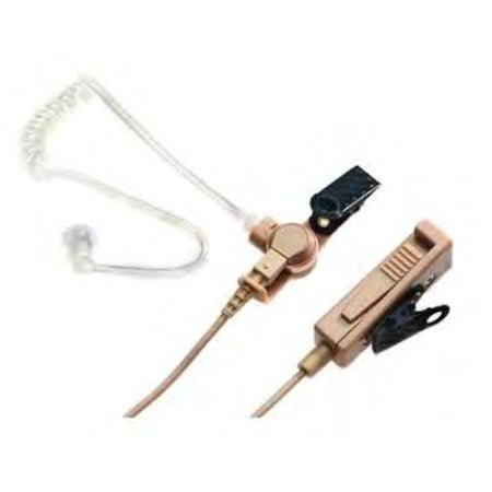 2-Wire Surveillance Mic, Palm PTT, Beige, XL-AE6M for L3Harris XL-200P, XL-400P