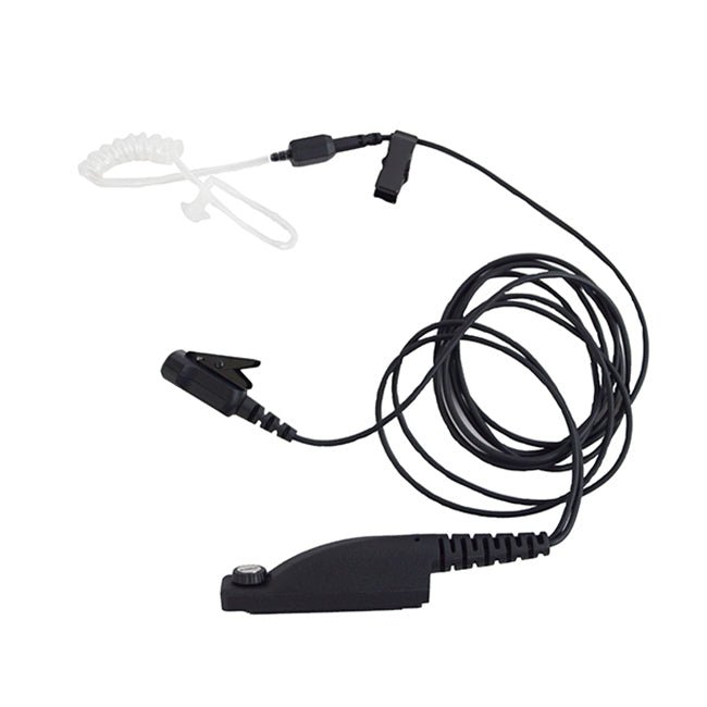 2-Wire Surveillance Mic with Acoustic Tube Earpiece for BKR Series Radios