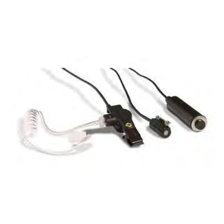 3-Wire Surveillance Mic, Black, Mini-Lapel, XL-AE6H for L3Harris XL-200P & XL-185P Series Radios