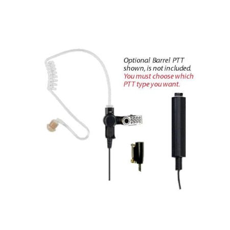 3-Wire Undercover Surveillance Mic, KAA0226 for KNG Portable Radios