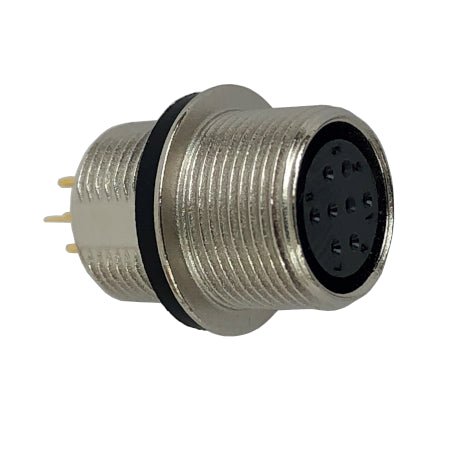 8-Pin Threaded Microphone Connector for BK KNG-M