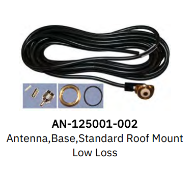 L3Harris AN-125001-002 Standard Roof Mount Low Loss NMO with TNC Connector