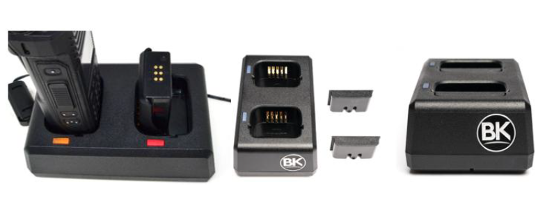 SURPASS 2 Bay Radio Desktop Smart Charger, BKR0303-2 for BKR Radios