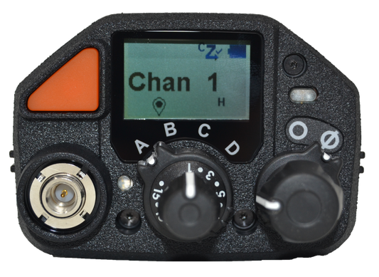 Replacement Volume Knob, Channel Knob and Collar Kit for BKR9000 Radios - BKR0042