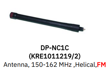 5.5 Inch Antenna, VHF 150-162 MHz, DP-NC1C for L3Harris XG-25P
