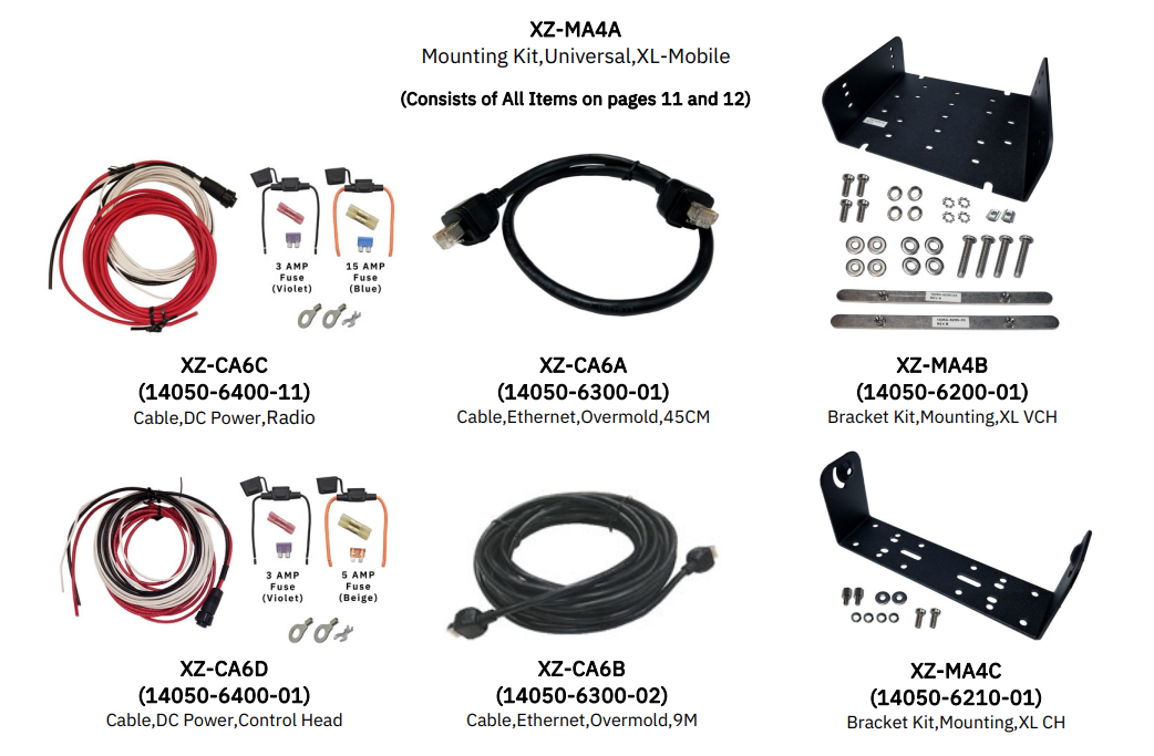 XZ-MA4A Mounting Kit, Universal, XL-Mobile