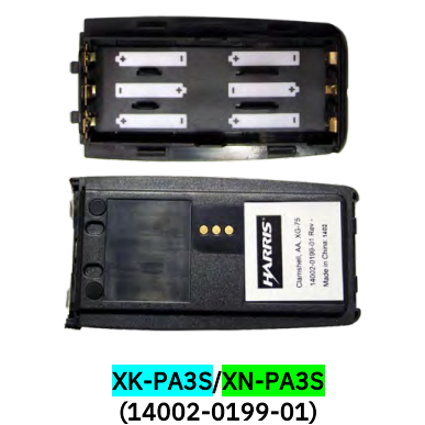 AA Battery Clamshell XK-PA3S for L3Harris XL-45P Radios