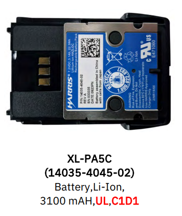 XL-200P Portable P25 LTE Multi-Band L3Harris Portable Radio XL-PFM1M-NA