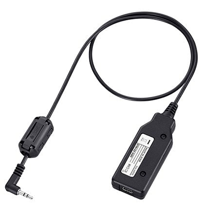 Data/Cloning Cable, OPC2218LU for iCOM ID51A/ID31A/5100A/7100 Mobile Radios