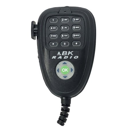 DTMF Programming Microphone, Straight Connector, KAA0290S for KNG Mobiles