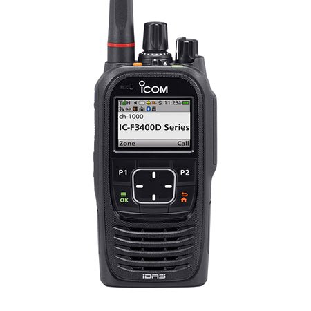 iCOM IC - F3400 & IC - F4400 Series Handheld Digital Radios -  - iCOM