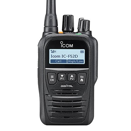 iCOM IC - F52D & IC - F62D/UL Series Handheld Digital Radios -  - iCOM