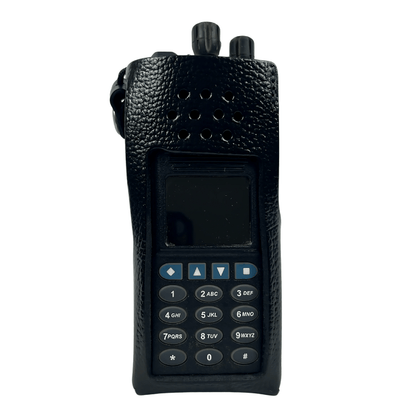 Leather Holster for KNG2 Radios – Belt Loop, Open Front | KAA0415CF2