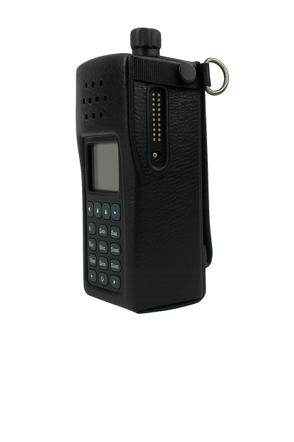 Leather Holster for KNG2 Radios – Belt Loop, Open Front | KAA0415CF2