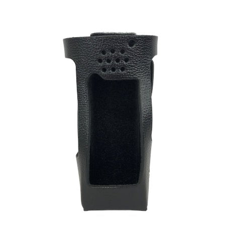 Leather Holster, Open Keypad, BKR0421 for BKR5000 Portable Radios