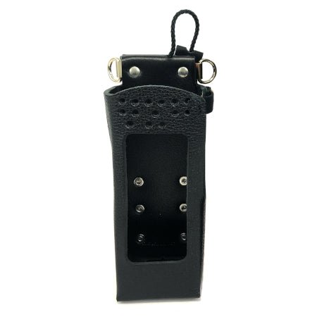 Leather Holster, Open Keypad, Use with Rechargeable Battery for BKR5000
