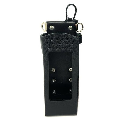 Leather Holster, Open Keypad, Use with Rechargeable Battery for BKR5000