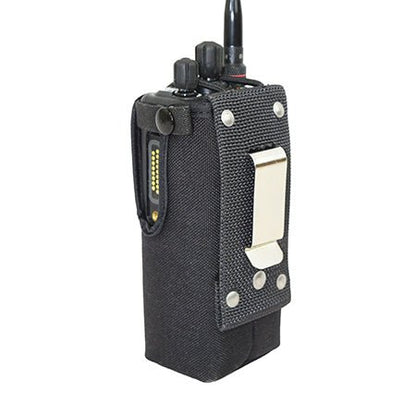 Nylon Holster with metal belt clip, Equivalent to KAA0451B for KNG Series Radios