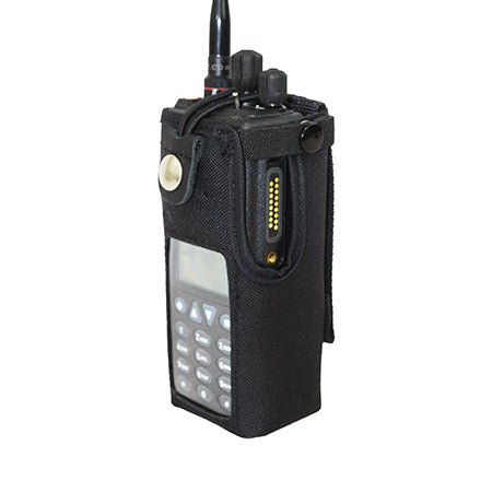 Nylon Holster with metal belt clip, Equivalent to KAA0451B for KNG Series Radios