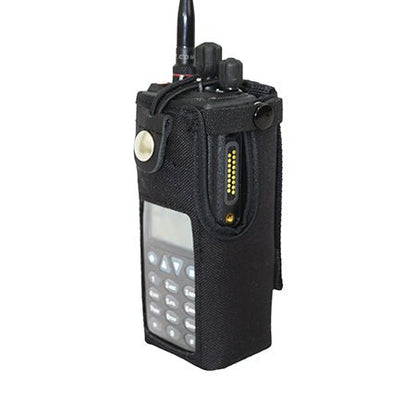 Nylon Holster with metal belt clip, Equivalent to KAA0451B for KNG Series Radios