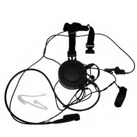 Throat Mic with Body PTT, XL-AE1N for L3Harris XL-200P, XL-185P Series Radios