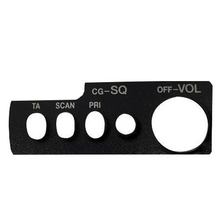 Top Plate TA/SCN/PRI Inlay - DPH, GPH, EPH Series Radios