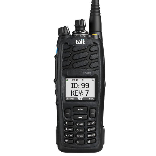 TP9600 Single Band, Full Keypad, P25 Portable Radio -  - Tait